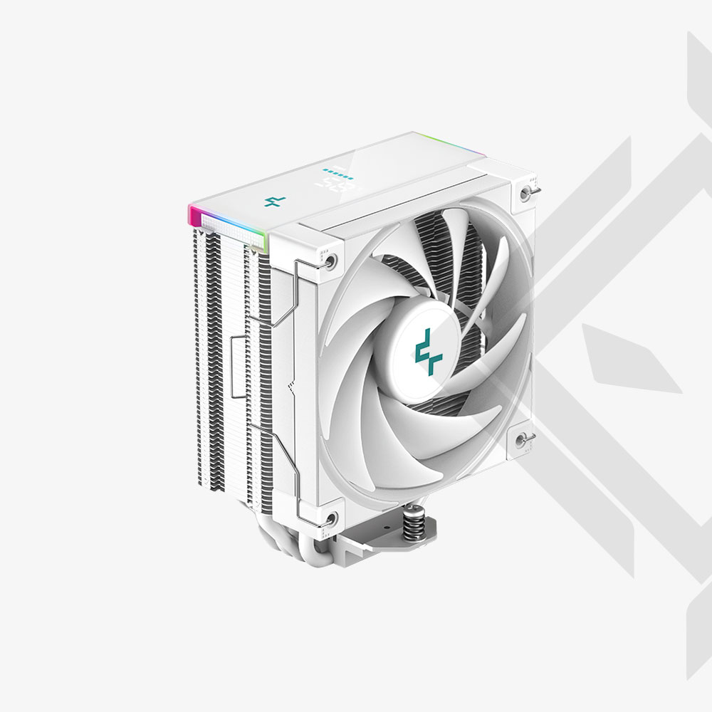 AK400 WHITE DIGITAL-0 DISIPADOR CPU DEEPCOOL AK400 DIGITAL WHITE - Imagen 1
