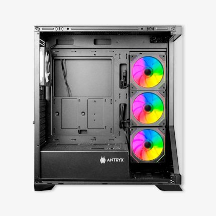 CASE ANTRYX FX-650 BLACK|4 FAN ARGB - Imagen 4