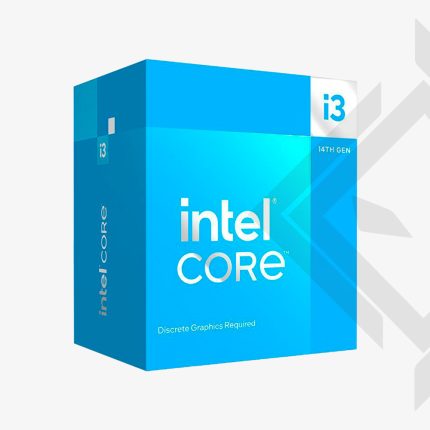 PROCESADOR INTEL CORE I3 14100F 4.70GHz DDR4/DDR5-max 4800|LGA 1700|4CORE-8HILOS|FAN COOLER