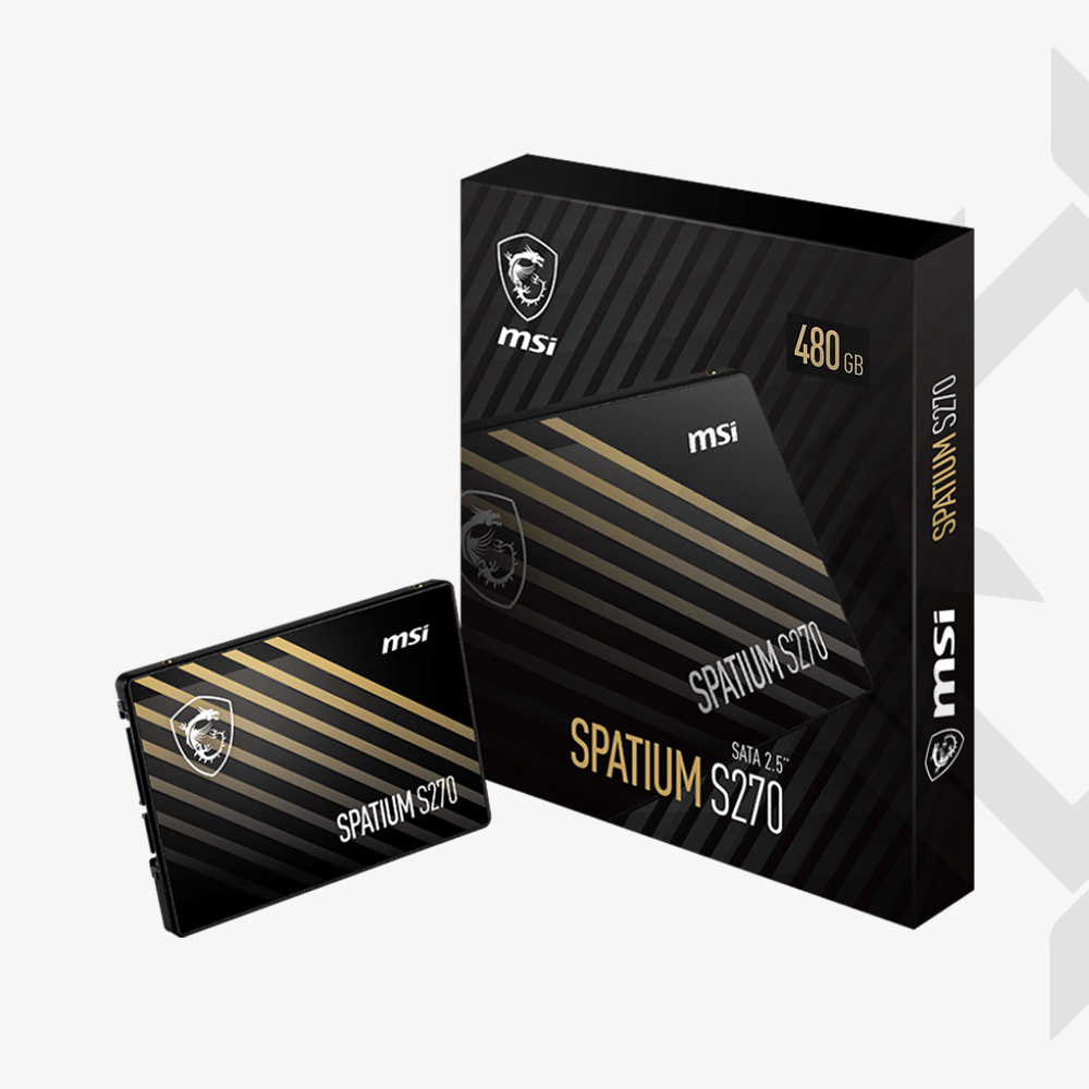 DISCO DURO SSD MSI SPATIUM S270 SATA 2.5 480GB