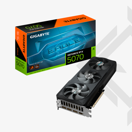 TARJ. DE VIDEO GIGABYTE RTX 5070 EAGLE OC SFF 12GB GDDR7|NVIDIA|GEFORCE