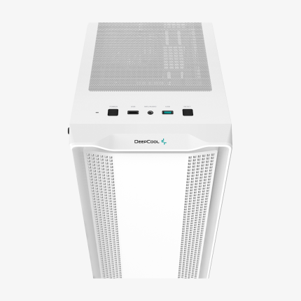 CASE DEEPCOOL CC560 WHITE, COOLER LED, V/TEMPLADO - Imagen 4