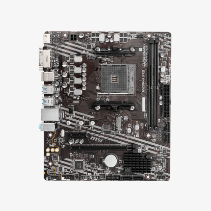 PLACA MADRE MSI A520M-A PRO AM4|DDR4|2SLOT 64GB/4600HZ - Imagen 3