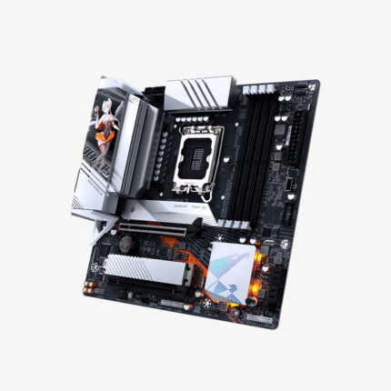 PLACA MADRE GIGABYTE B760M AORUS ELITE WIFI6E-P GEN5 WAIFU EDITION LGA1700 DDR5 4 SLOT 256GB - Imagen 3