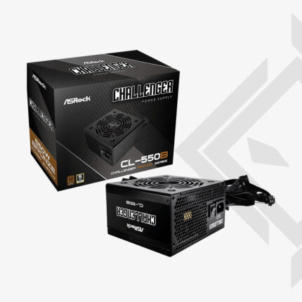 FUENTE ASROCK CHALLENGER CL-550B|80 PLUS BRONZE|ATX