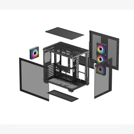 CASE DEEPCOOL CG530 4F BLACK - Imagen 5