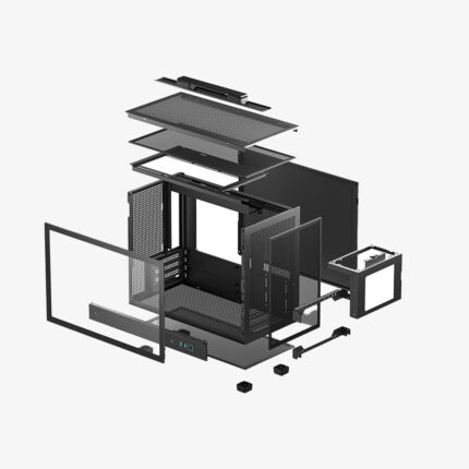 CASE DEEPCOOL CH160 PLUS BLACK - Imagen 5