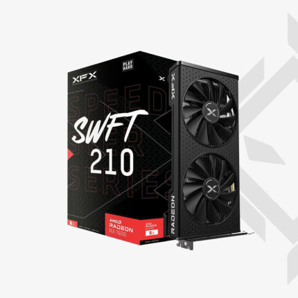 TARJ. VIDEO XFX SPEEDSTER SWIFT 210 RX 7600 8GB OC GDDR6|AMD RADEON