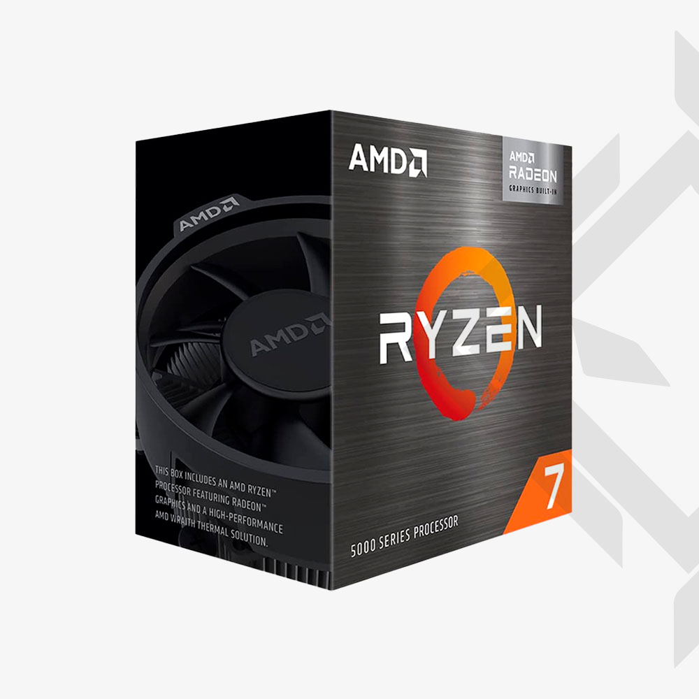 RYZEN 7-5700-0 PROCESADOR AMD RYZEN 7 5700 DDR4 8CORE-16HILOS SOCKET AM4 FAN COOLER - Imagen 1