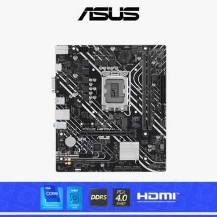 PLACA MADRE ASUS PRIME H610M-K D5 LGA1700|DDR5|2 SLOT - Imagen 3