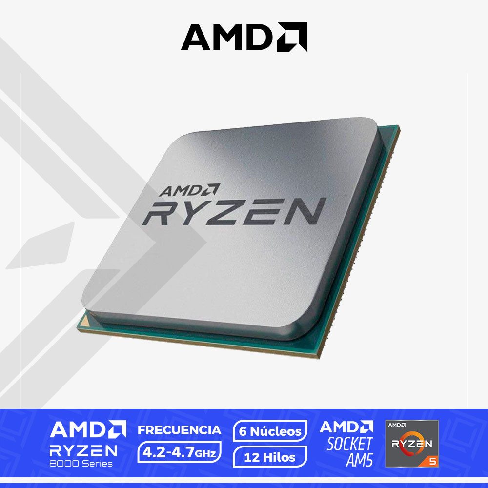 PROCESADOR AMD RYZEN 5 8400F DDR5 6CORE 12HILOS