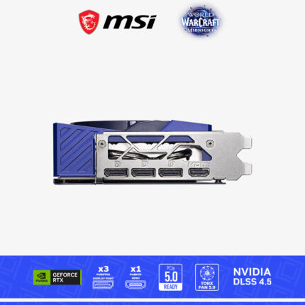 TARJETA DE VIDEO MSI RTX 5070 12GB WOW MIDNIGHT VOID EDITION OC GDDR7 - Imagen 4