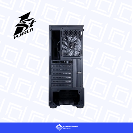 CASE 1ST PLAYER D4 BLACK 4 FAN RGB - Imagen 3