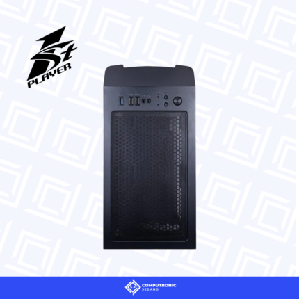CASE 1ST PLAYER D4 BLACK 4 FAN RGB - Imagen 4