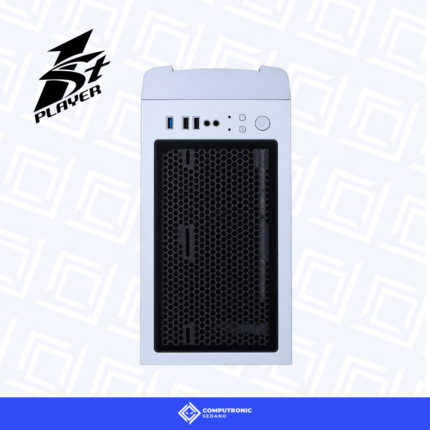 CASE 1ST PLAYER D4 WHITE 4 FAN RGB - Imagen 4